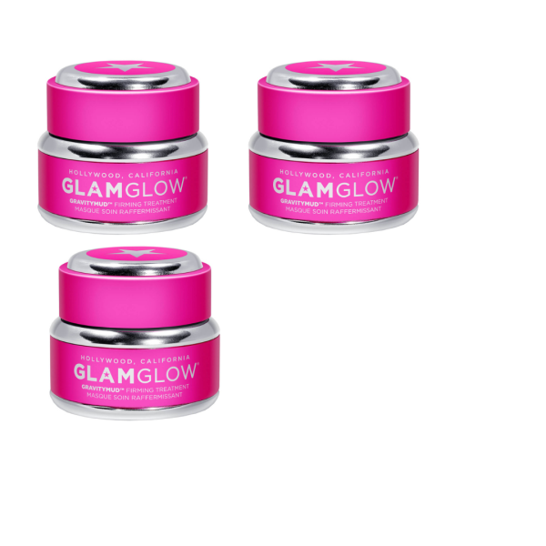 3 Pcs Glam Glow Gravitymud Firming Treatment