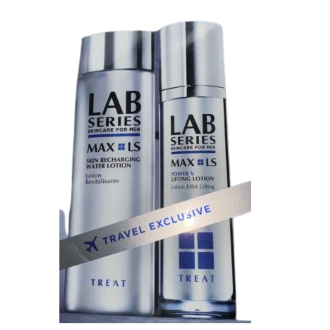 Lab Series Men’s Max LS Skin Recharging Water & Power V Lifting Lotion Set