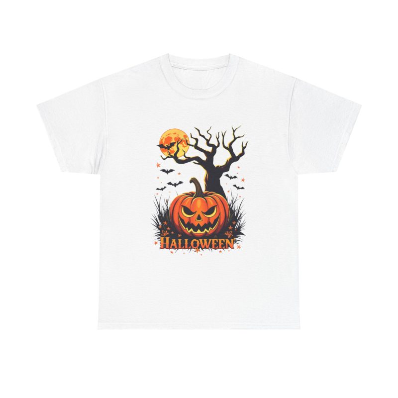 Pumpkin Party Halloween Unisex Heavy Cotton Tee