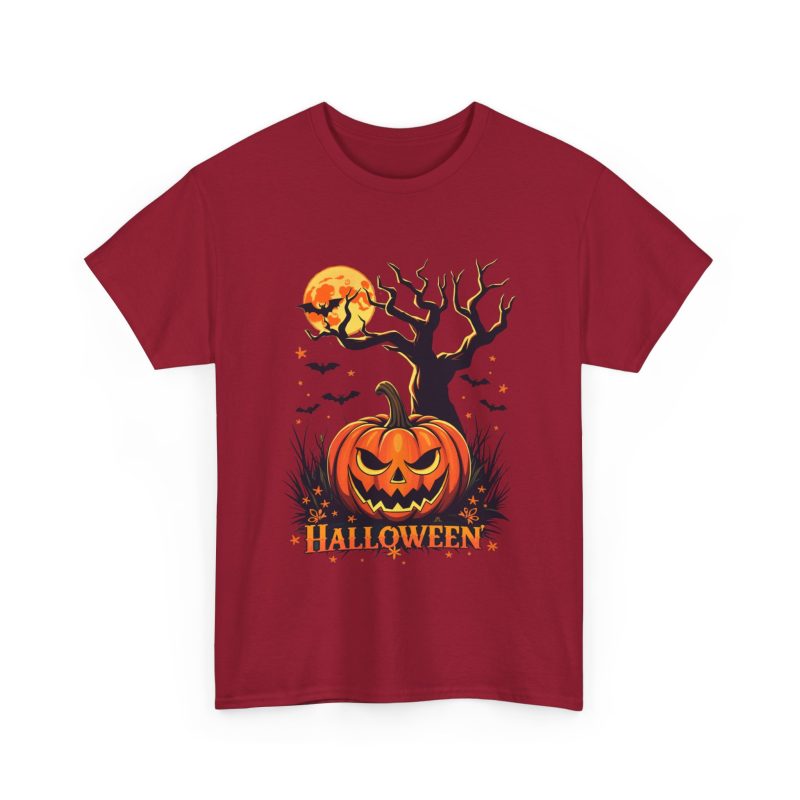 Pumpkin Party Halloween Unisex Heavy Cotton Tee - Image 51