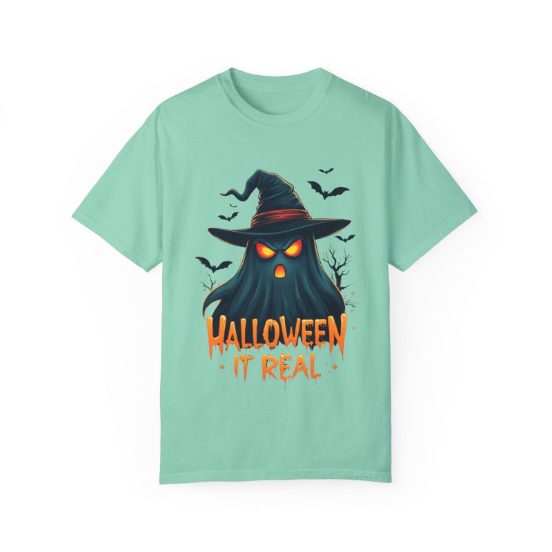 Halloween It Real Unisex Garment-Dyed T-shirt - Image 33