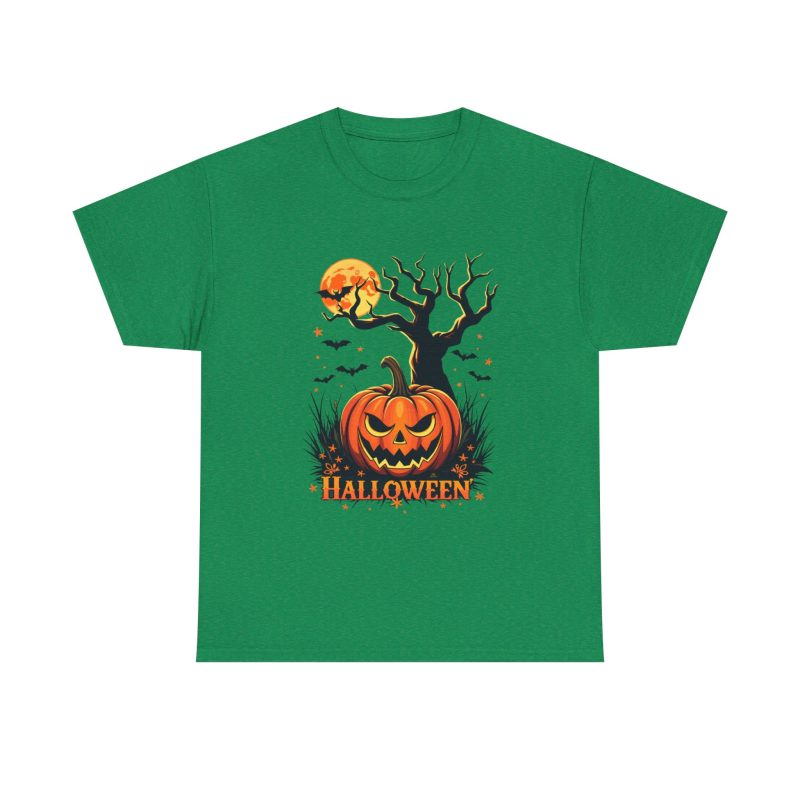 Pumpkin Party Halloween Unisex Heavy Cotton Tee - Image 25