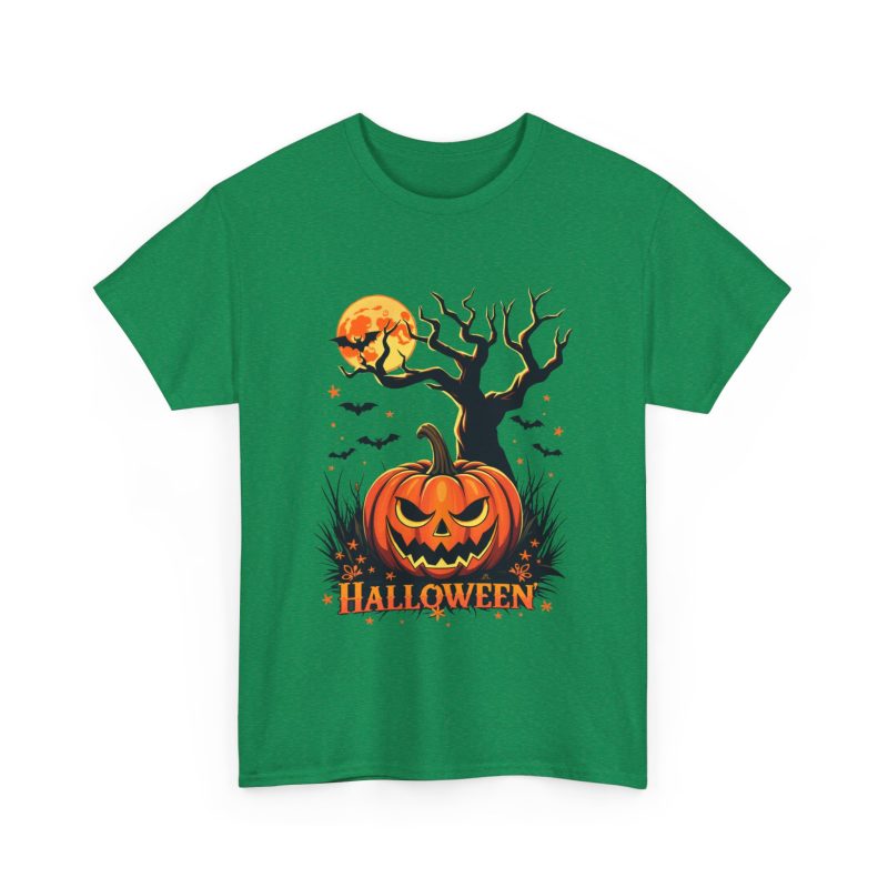 Pumpkin Party Halloween Unisex Heavy Cotton Tee - Image 27