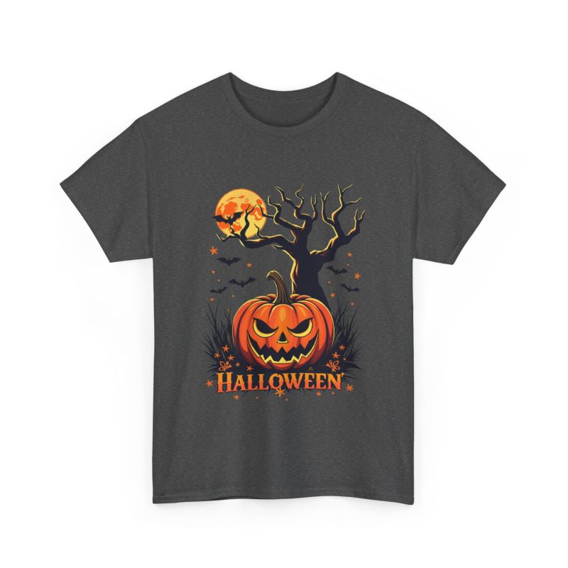 Pumpkin Party Halloween Unisex Heavy Cotton Tee - Image 31