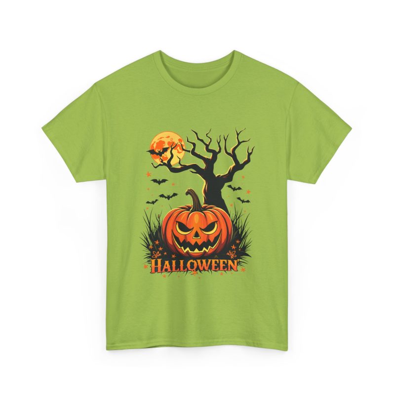 Pumpkin Party Halloween Unisex Heavy Cotton Tee - Image 19