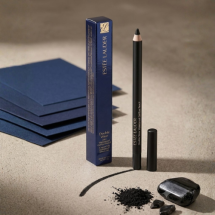 Estee Lauder Double Wear 24H Waterproof Gel Eye Pencil #01 Onyx .028 oz -Black