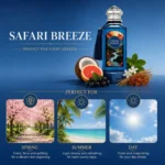 French Avenue Unisex Safari Breeze Extrait de Parfum Spray 3.4 oz Fragrances - Image 4